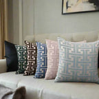 Luxe Jacquard Kussenhoes | Polyester/Katoenmix, 45x45cm