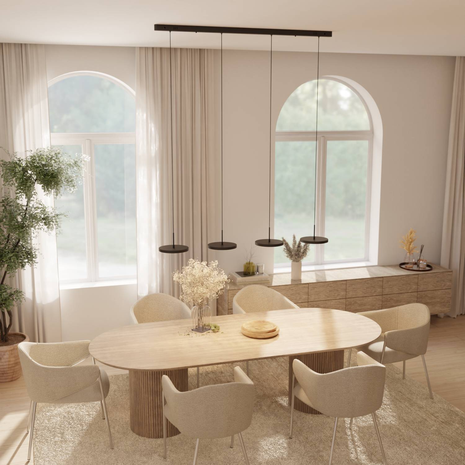 Elysian Pendant Light | Adjustable Warm White, CRI 90