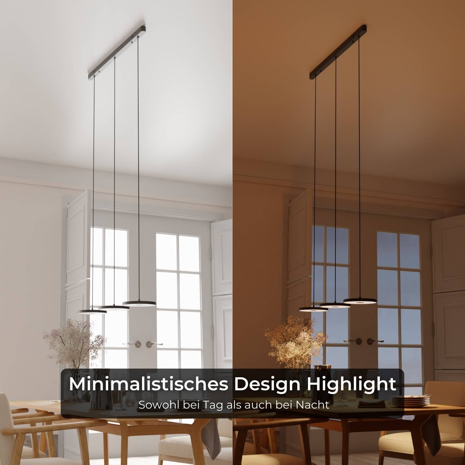Elysian Pendant Light | Adjustable Warm White, CRI 90