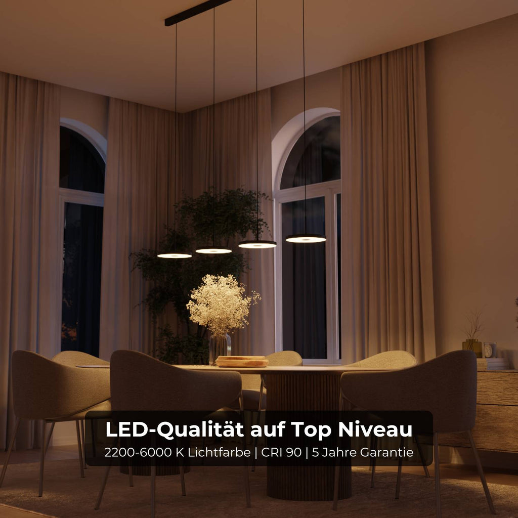 Elysian Pendant Light | Adjustable Warm White, CRI 90