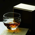 Bora Whisky Glass | Premium Crystal, Ocean Wave Design