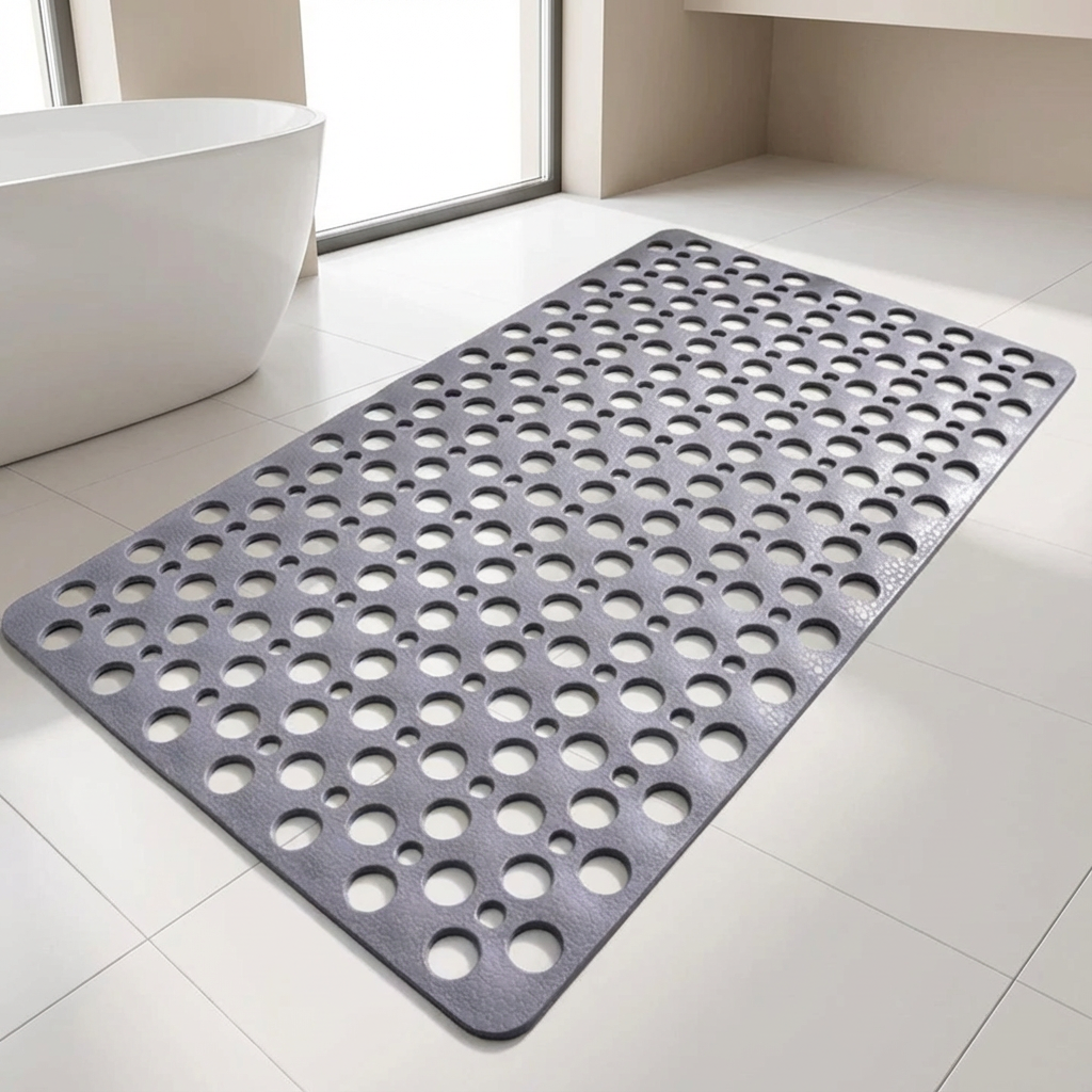 Non-Slip Shower Mat with Antibacterial Properties – Easy to Clean and Comfortable
