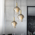 Lumivann - Minimalist Glass Dome Pendant Lamp