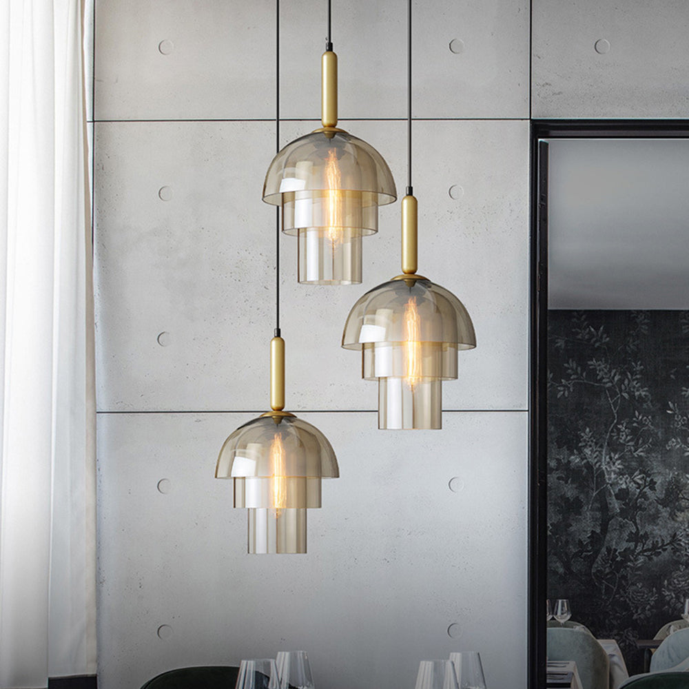 Lumivann - Minimalist Glass Dome Pendant Lamp