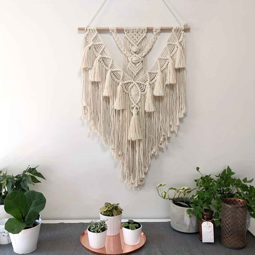 Bela Macrame Wall Hanging | Handcrafted Cotton, Boho Design