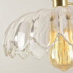 Bela Pendant Light | Floral Glass Design, E27 Fitting