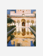 Hall of the Ambassadors, Alhambra, Granada' Wall Art by Joaquin Sorolla y Bastida