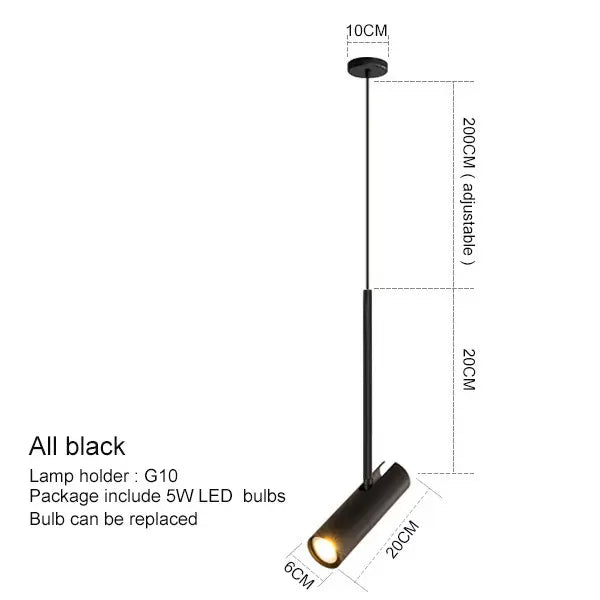 Nysaia - Modern LED Hanging Lamp Bedroom