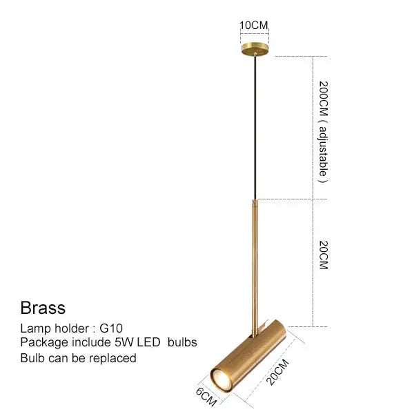 Nysaia - Modern LED Hanging Lamp Bedroom