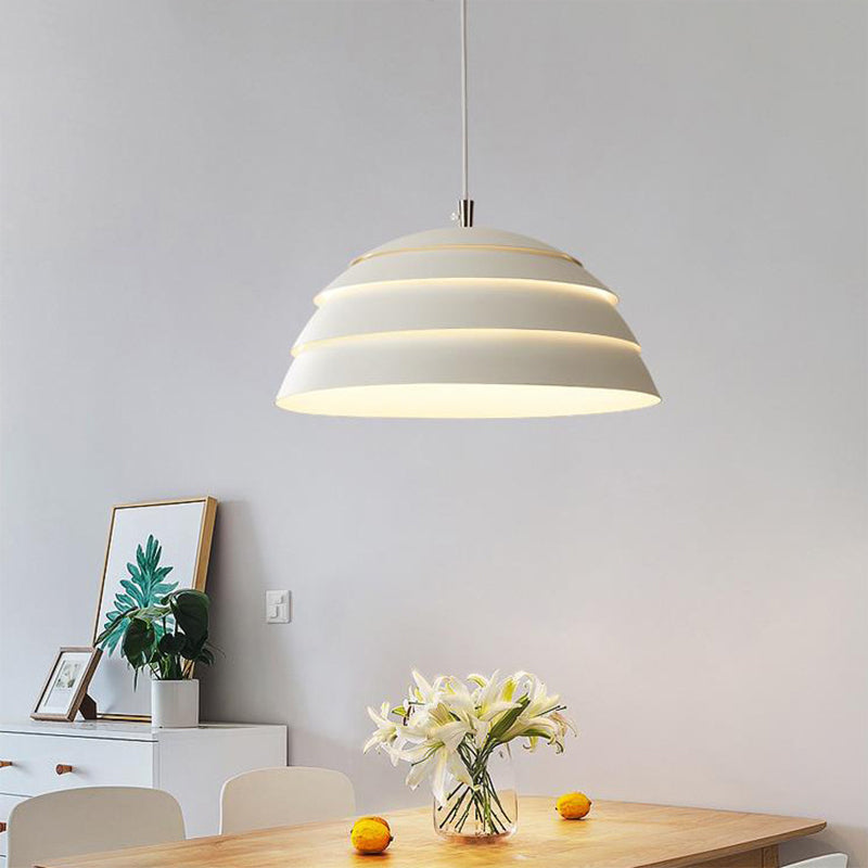 NordDome: Modern Pendant Light in Nordic Style with Aluminum Dome & LED – for Restaurants & Residential Kitchens