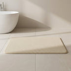 Non-Slip Bath Mat – Coral Fleece Surface, Soft and Absorbent Floor Rug