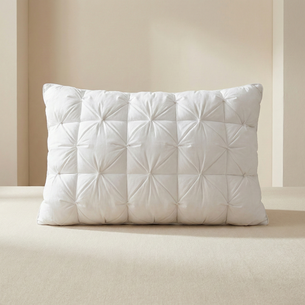 Soft Bed Pillow with Polyester Fiber Filling – Hotel-Quality Comfort and Support for All Sleep Positions