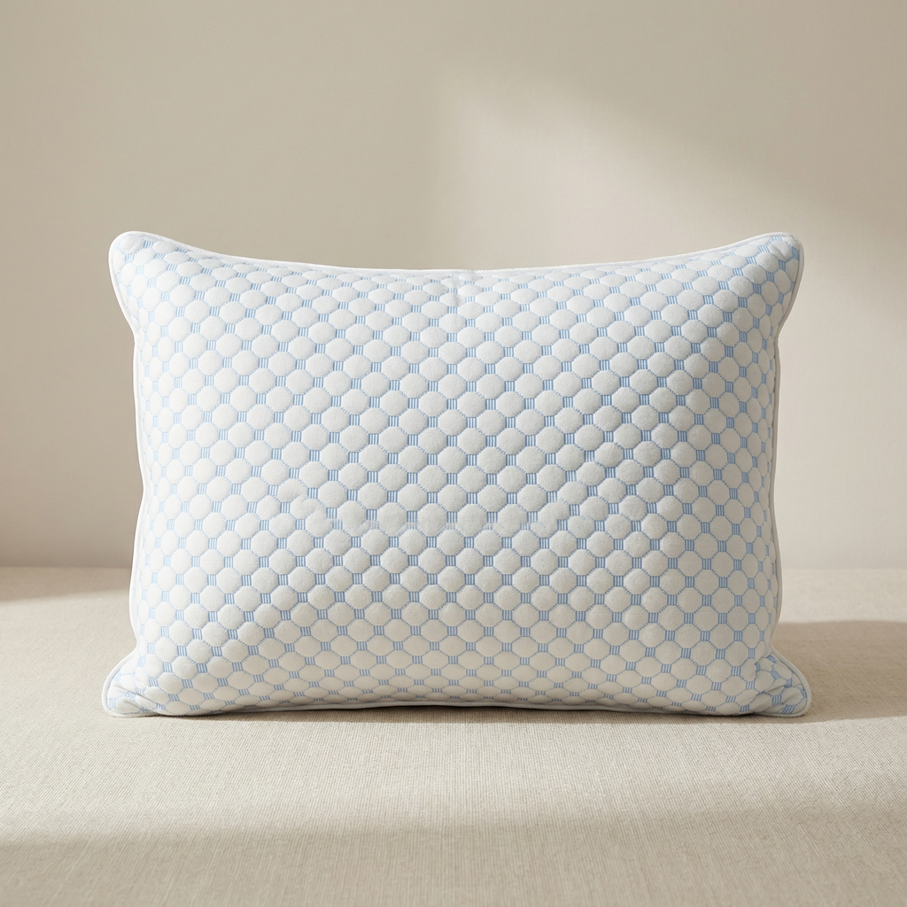 Cooling Gel Pillow for Side Sleepers – Ergonomic Support, Hypoallergenic Cover, Refreshing Sleep Solution
