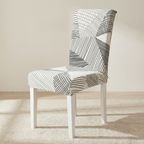 Premium Polyester Dining Chair Covers – Stylish Slipcovers for Dining Room Chairs, Elastic Fit, Machine Washable