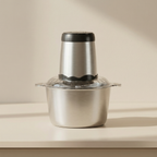 Food Chopper, 300W Motor, Stainless Steel Bowl, Dual-Speed Control