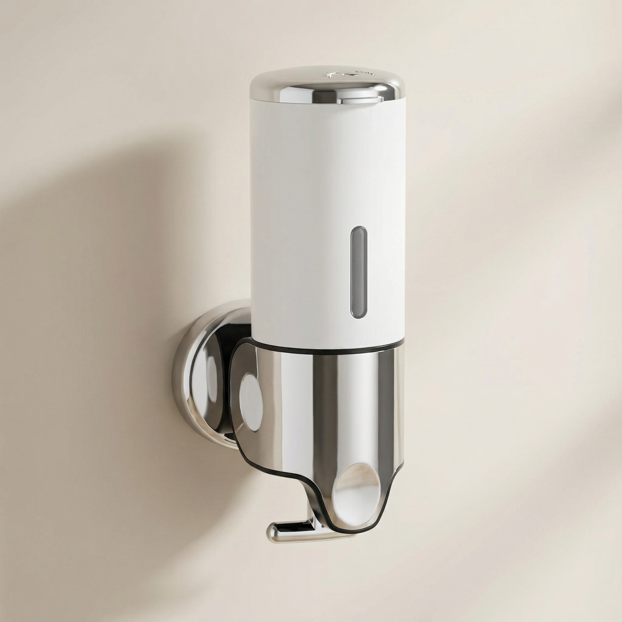Wall Mounted Soap Dispenser in Stainless Steel – 500ml Capacity for Soap, Lotion, or Shampoo
