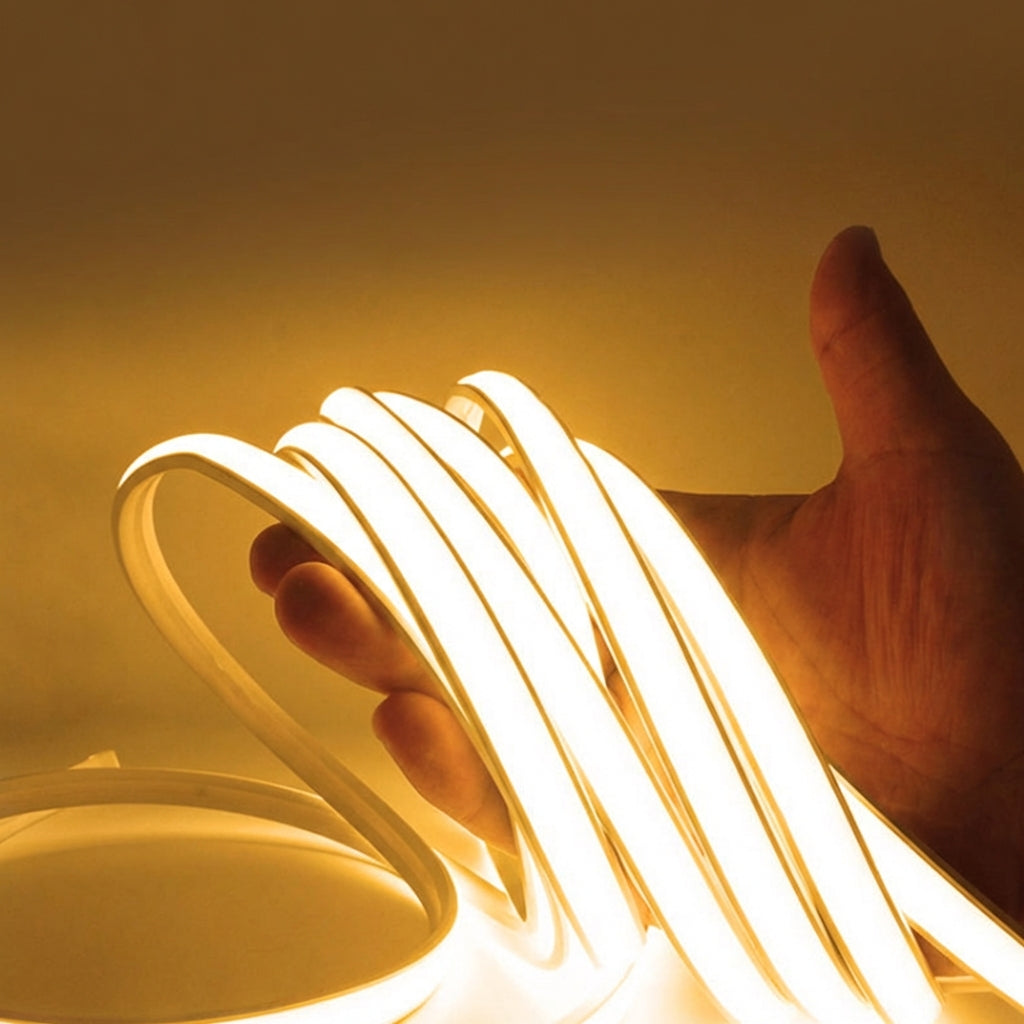 Dimmable Outdoor LED Strip Lights - 288 LEDs/m, Waterproof IP67, Flexible LED Tape Light for Indoor & Outdoor Use