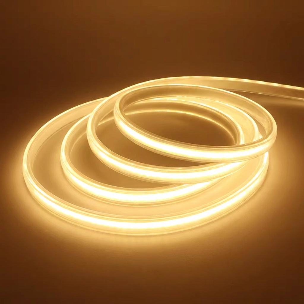 Dimmable Outdoor LED Strip Lights - 288 LEDs/m, Waterproof IP67, Flexible LED Tape Light for Indoor & Outdoor Use