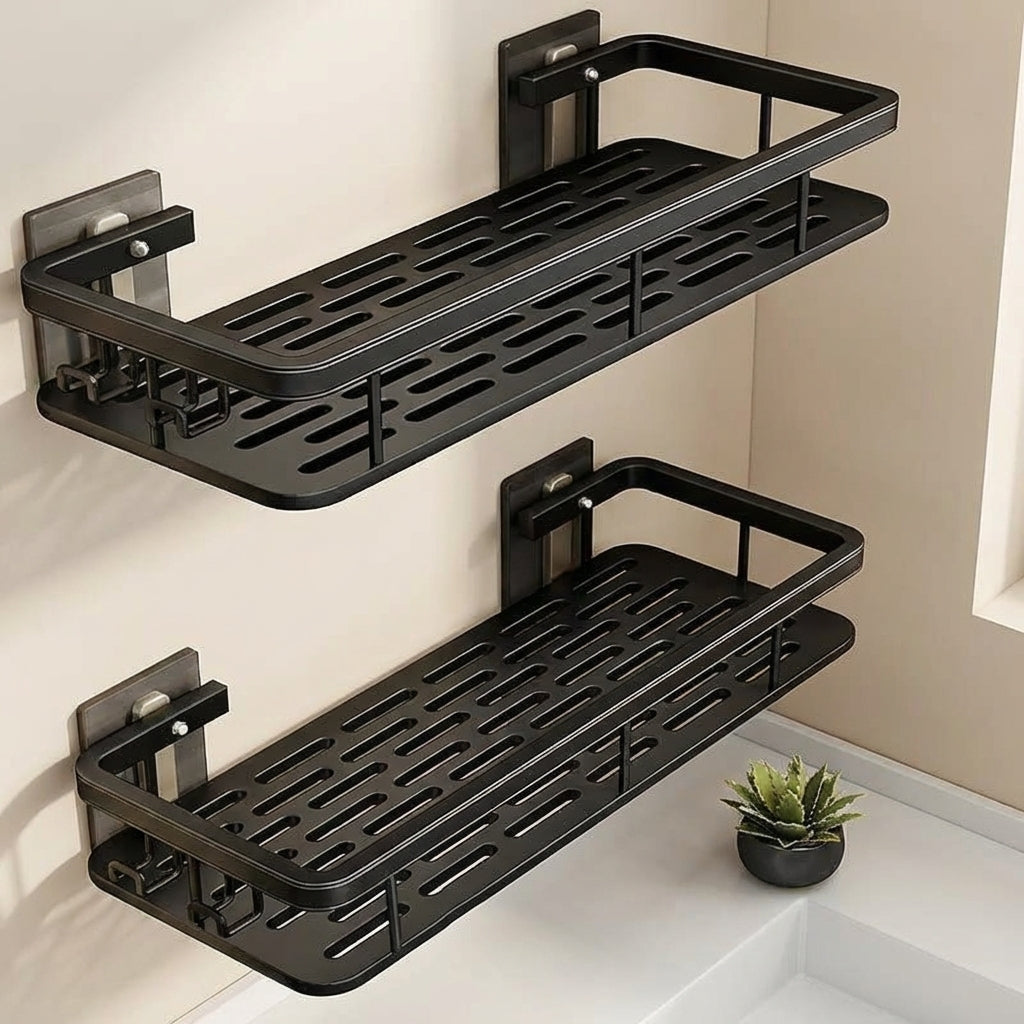 Wall Shelf - Easy No-Drill Installation & Space-Saving Design