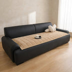 Quilted Couch Cover Mat – Soft Microfiber with Non-Slip Backing, Cat Scratch Resistant, Machine Washable, Standard Sofa Size