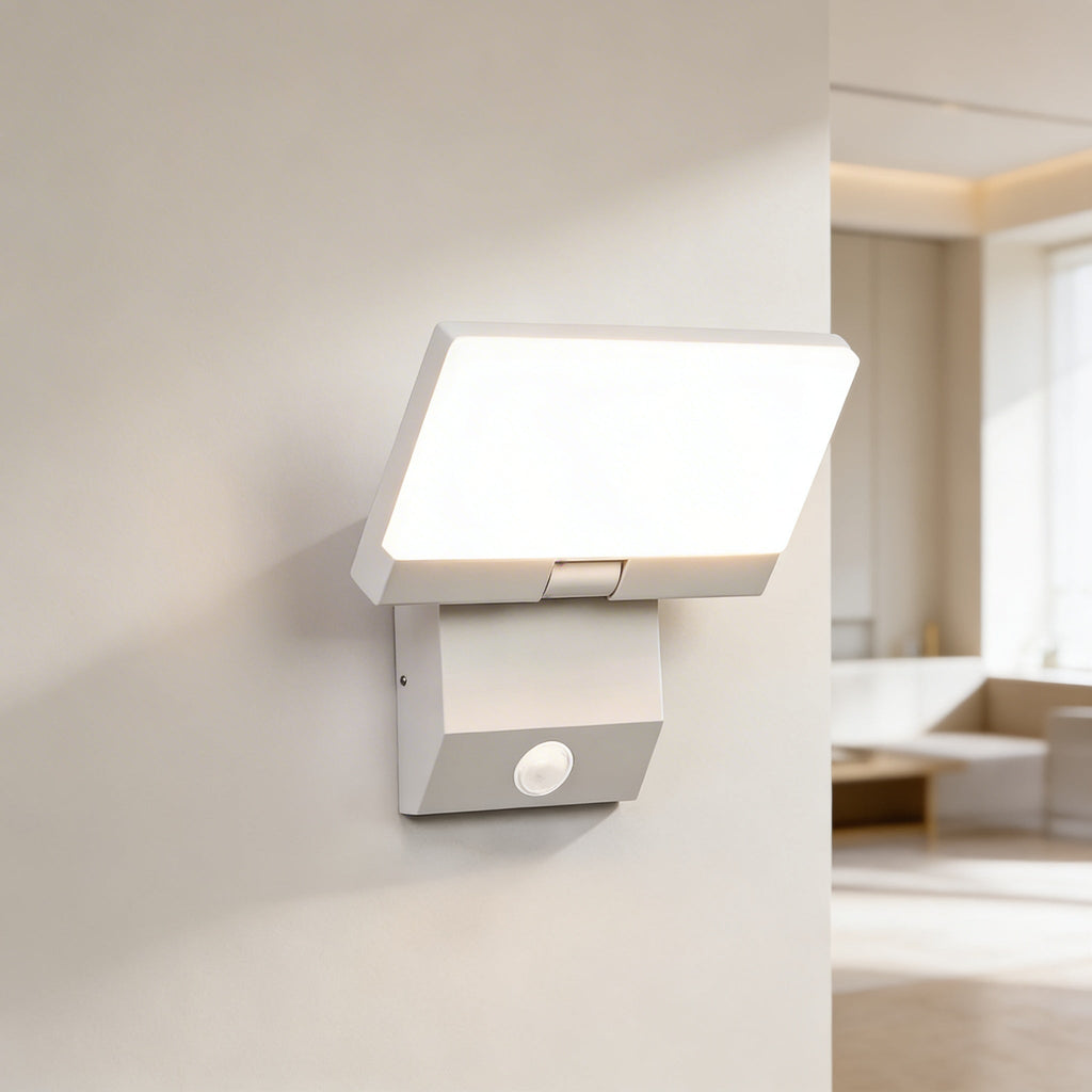 LED Outdoor Wall Light, 18W, Motion Sensor, IP65 Waterproof