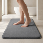 Bath Mat Microfiber Memory Foam PVC Non Slip Multiple Sizes