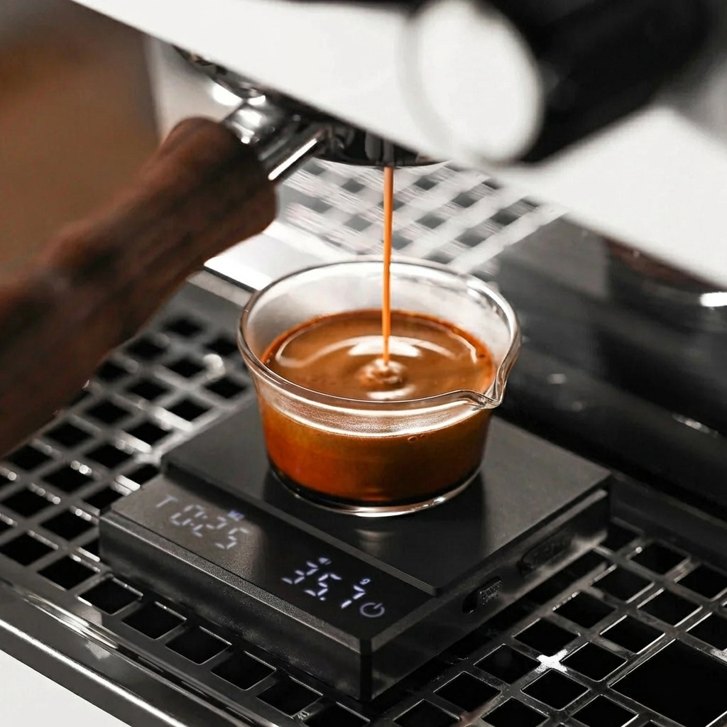 Digital Coffee Scale with Timer 3kg Capacity 0.1g Precision Rechargeable Silicone