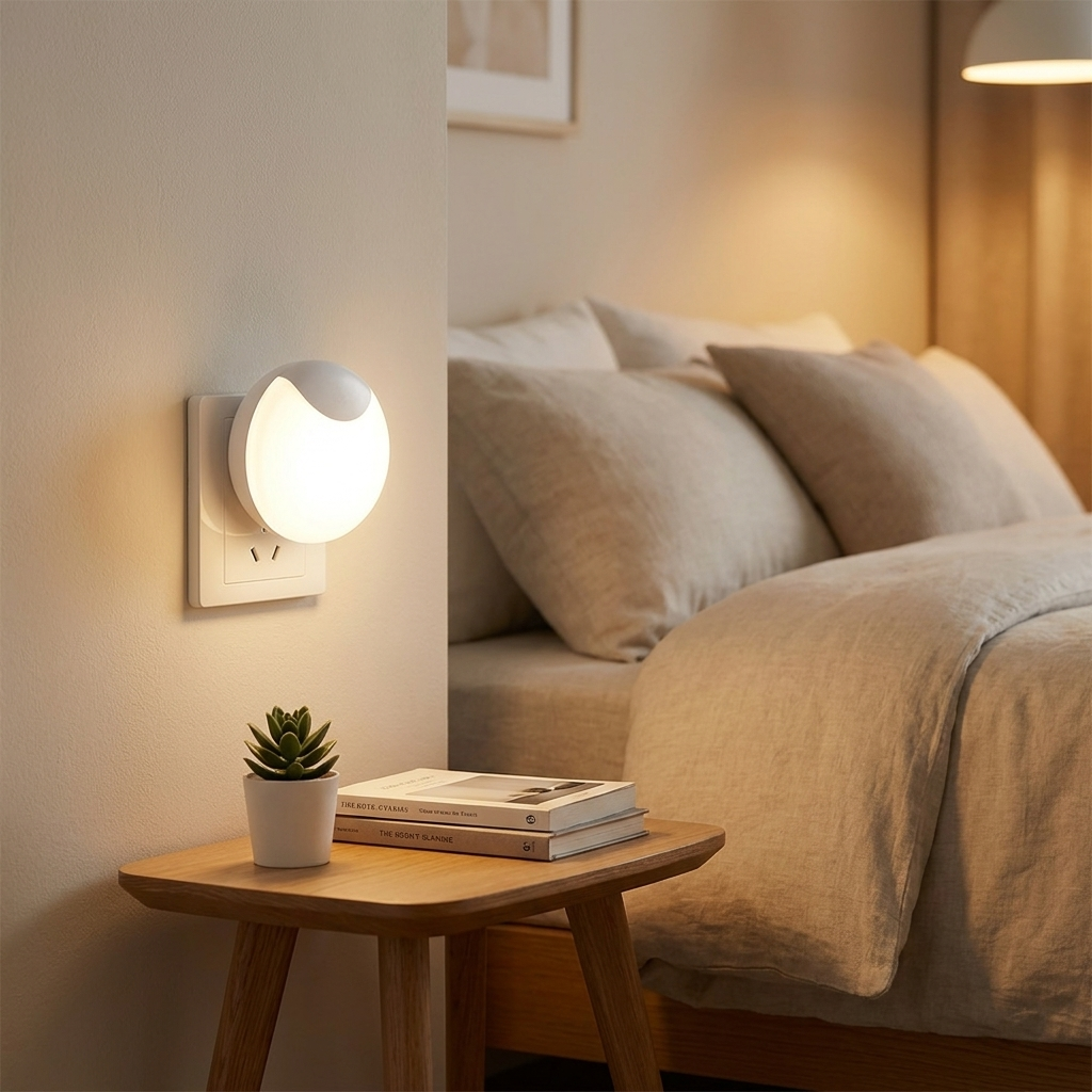 Glow LED Night Light - Versatile Two Pack for Home & Office
