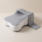 Knee Pillow Adjustable Memory Foam Cotton Blend Side Sleeper