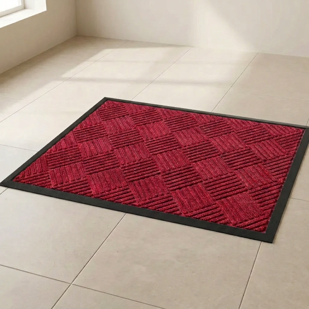 Heavy-Duty Non-Slip Floor Mat for High-Traffic Areas – Dirt-Trapping and Waterproof Entrance Mat