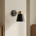 Adjustable Wall Lamp with Cone Shade - Wall Sconce Lighting for Reading and Ambient Use