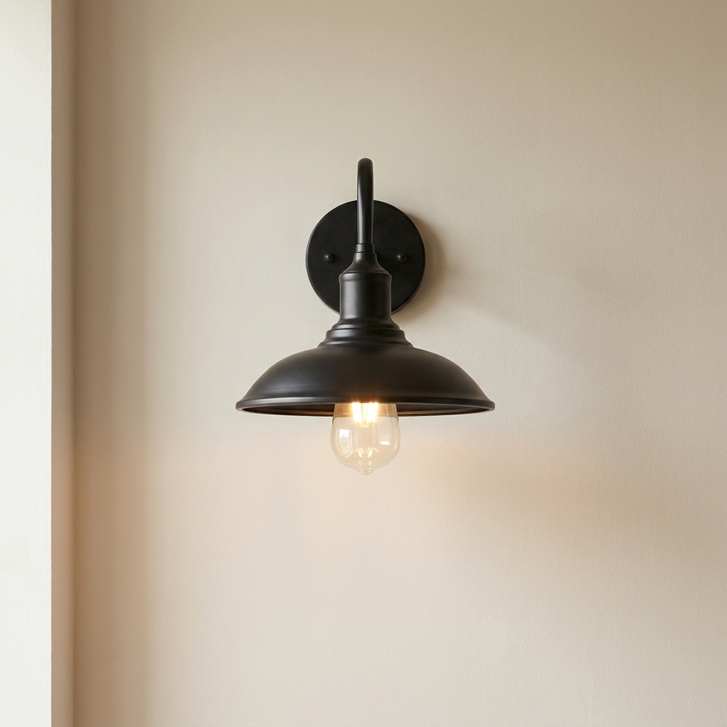 Wall Sconce Wrought Iron E27 Industrial Vintage Indoor Light Fixture