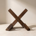 Cookbook Stand Adjustable Wooden Recipe Tablet Holder
