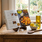 Cookbook Stand Adjustable Wooden Recipe Tablet Holder