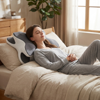 Memory Foam Pillow Adjustable Height Contoured Design Polyester Cover