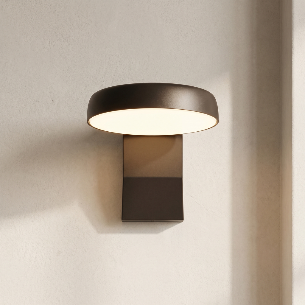 Outdoor LED Wall Lamp, 24W, IP65 Waterproof, Adjustable Head