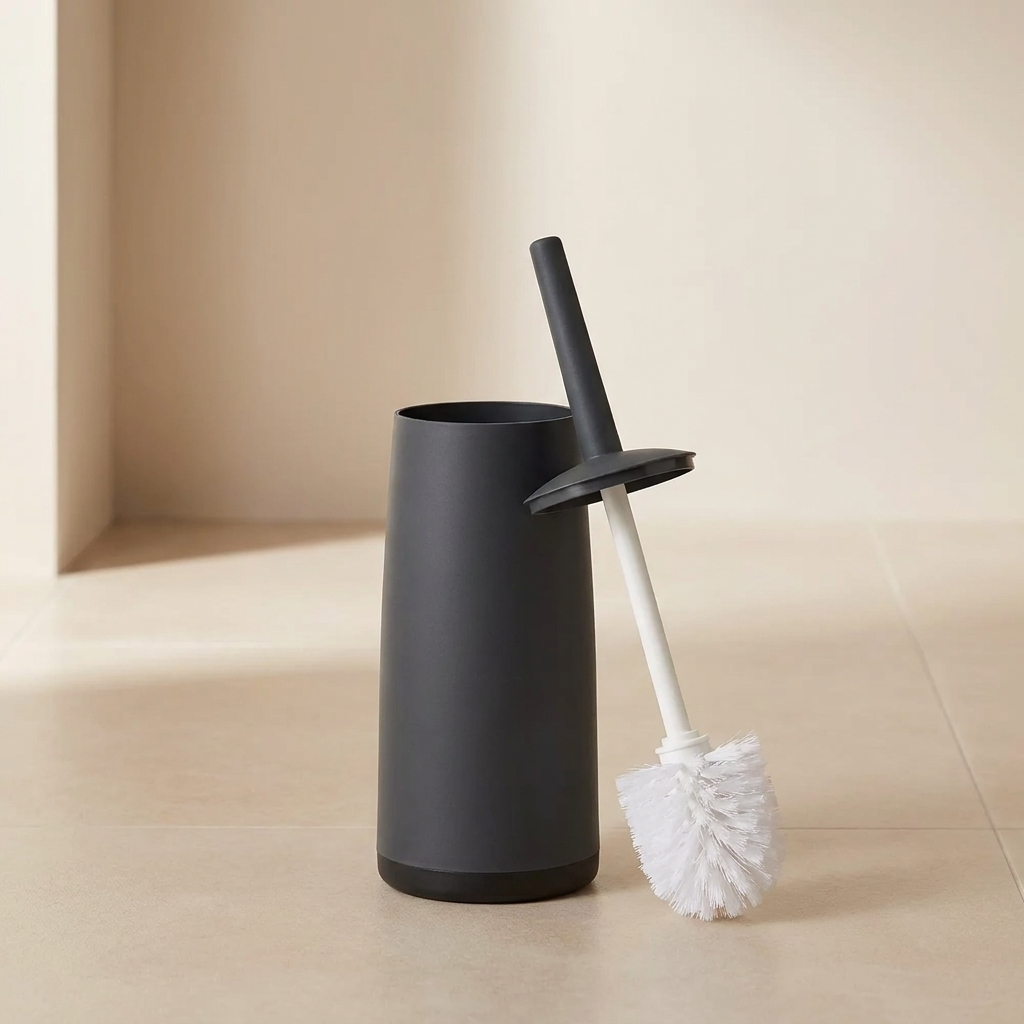Toilet Brush Cleaner, Durable Plastic, Compact Design, Easy Maintenance