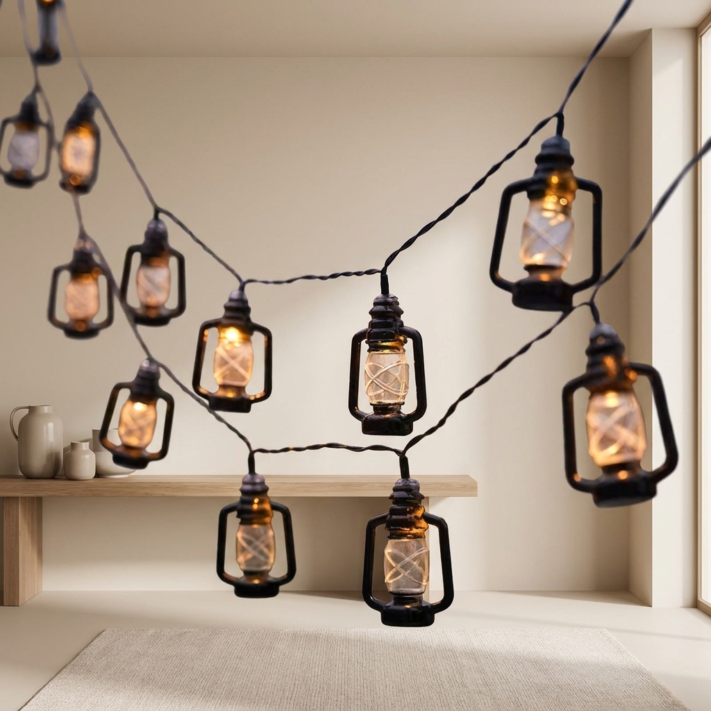String Light LED Retro Style IP44 Indoor Outdoor