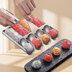 Meatball Maker Stainless Steel Four Section Manual Kitchen Tool