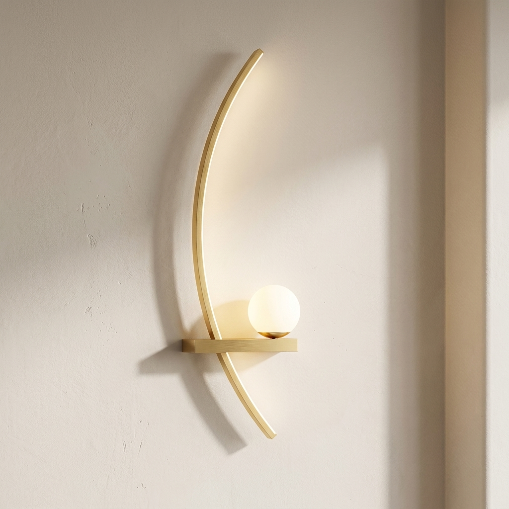 Wall Sconce LED Aluminum Wall Mounted Indoor Accent Light