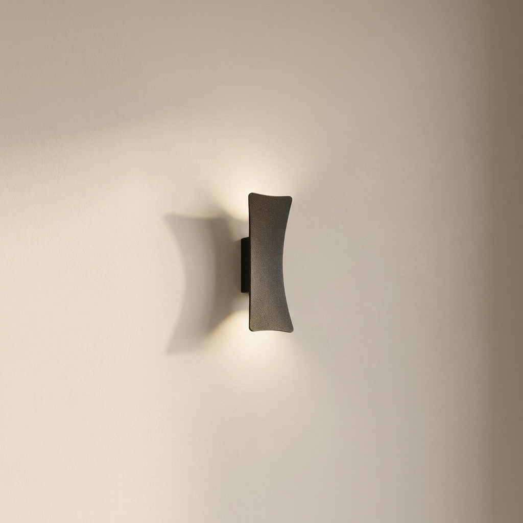 Outdoor Wall Lamp Integrated LED 6W Up and Down Hardwired Lighting