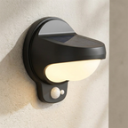 Outdoor Wall Lamp Solar Powered Motion Sensor IP65 Waterproof
