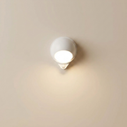 LED Motion Sensor Night Light Set of 2 USB Rechargeable Touch Switch White Light