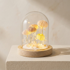 Sea Urchin Shell Night Light Battery Powered Freestanding Decor Lamp