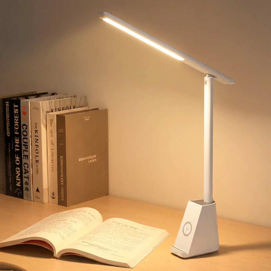 Desk Lamp LED Foldable USB Powered Dimmable ABS