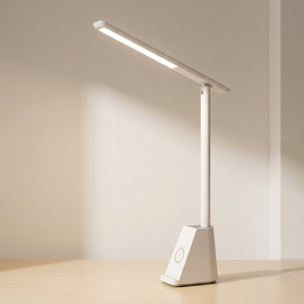 Desk Lamp LED Foldable USB Powered Dimmable ABS