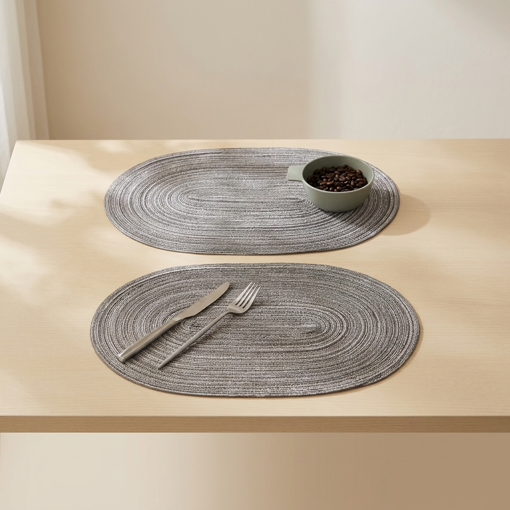 Placemat Set Washable Heat Resistant Non Slip