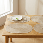 Placemat Set Washable Heat Resistant Non Slip