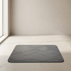 Bath Mat Soft Absorbent Fabric Non Slip Bathroom Rug