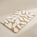 Bath Mat Microfiber Non Slip TPR Backing Bathroom Floor Rug